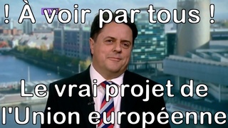Le projet de l'Union europenne dnonc par Nick Griffin - Immigration de masse-Mtissage-Kalergi