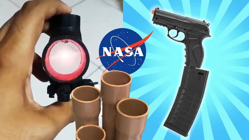 AS MAIORES GAMBIARRAS DO AIRSOFT Red Dot, Tracer, Hicap de