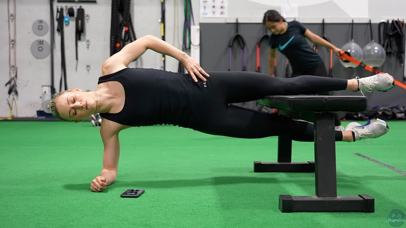 Ashley Cain Gribble, Off Ice Strength and Conditioning ( July