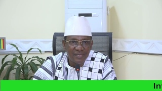 PM Choguel, lors de l'audience accorde  l'ancien Premier Moussa MARRA, ce jeudi 25 janvier 2024.