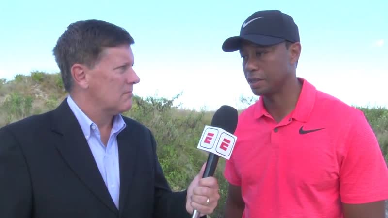 Tiger Woods is happy with how he competed in his return,