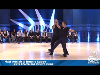 Liberty Swing 2016 Champions Strictly Swing Matt Auclair & Bonnie Subey