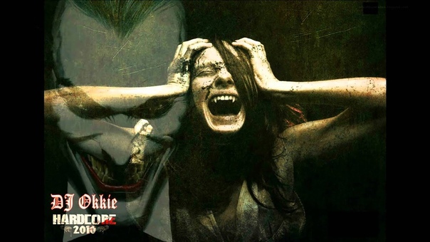 DJ Okkie Hardcore Drug addicted MF ( Hardcore music video MOH) 2010,