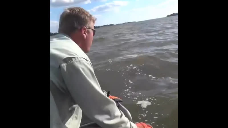 Первый в жизни сом на квок и сразу трофей. Весы показали 51