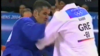 Ilias Iliadis V Morgan Endicott-Davies 2004 Olympics 81Kg