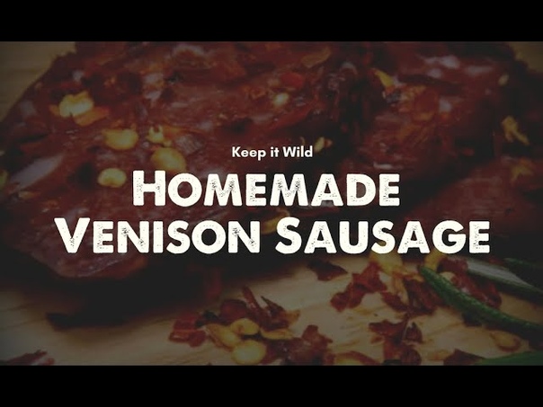 Making Venison Salami at home with UMAi Dry Sausage