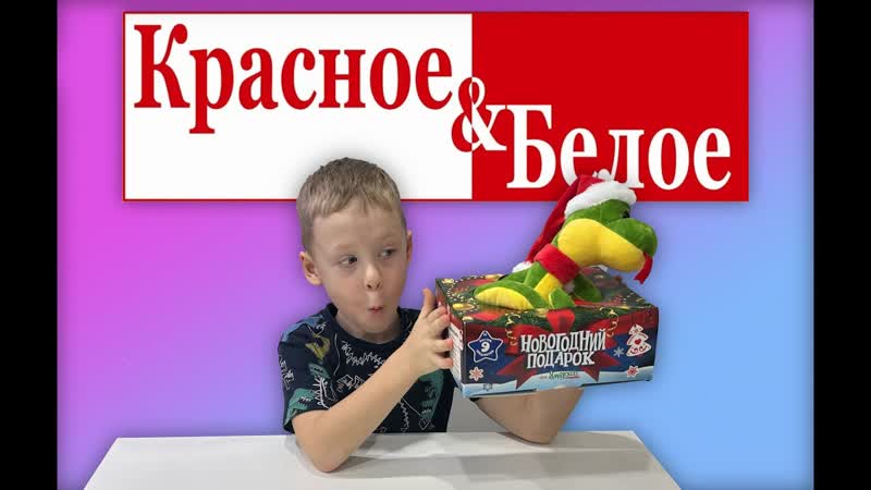 НОВОГОДНИИ ПОДАРОК из магазина КРАСНОЕ и БЕЛОЕ что внутри