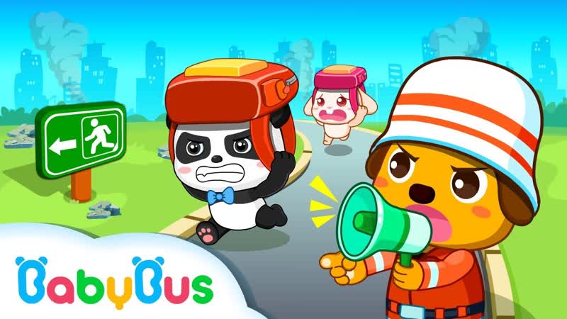 Earthquake Safety Tips, CHILDREN LEARN HOW TO BE SAFE, Baby Panda Game