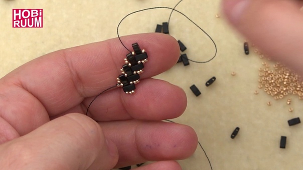 Tek Sıra Yarım Tila Bileklik Yapımı, Half Tila Bead Bracelet Tutorial, DIY,
