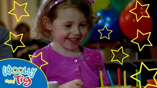 @Woolly and Tig Official Channel- Party Fun! | TV Show for Kids | Toy Spider