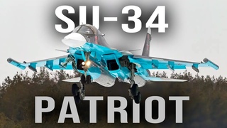 Impresionante registro de un Su-34 VENCIENDO a un PATRIOT - Guerra de Ucrania