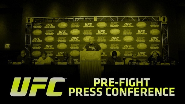 Пресс конференция перед турниром UFC on Fox 3: Diaz vs.