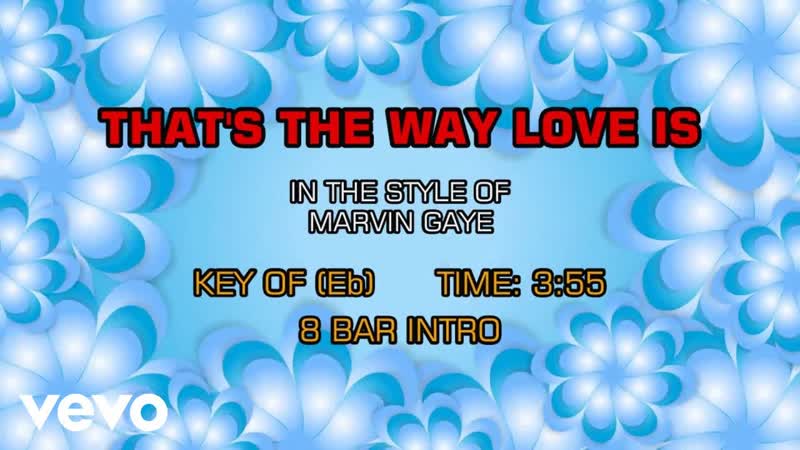 Marvin Gaye Thats The Way Love Is (