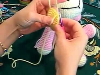 Amigurumi Örgüsü Çim tekniği Yapılışı