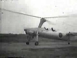 Japanese Autogyro Autogiro WWII footage KD-1a Kayaba KA-2 KA