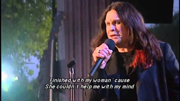Ozzy Osbourne Tony Iommi Paranoid ( Buckingham Palace Garden