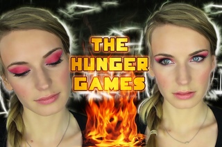 Jennifer Lawrence Catching Fire Makeup Tutorial! The Hunger Games 2 Red Smokey Eye Makeup