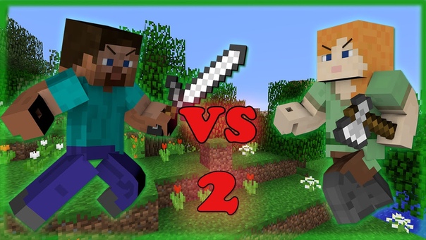 Alex VS Steve Minecraft PART