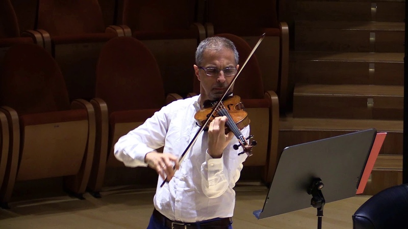 Marco Bronzi suona il violino Nicolò Amati 1658c Hammerle Edward Elgar Salut d