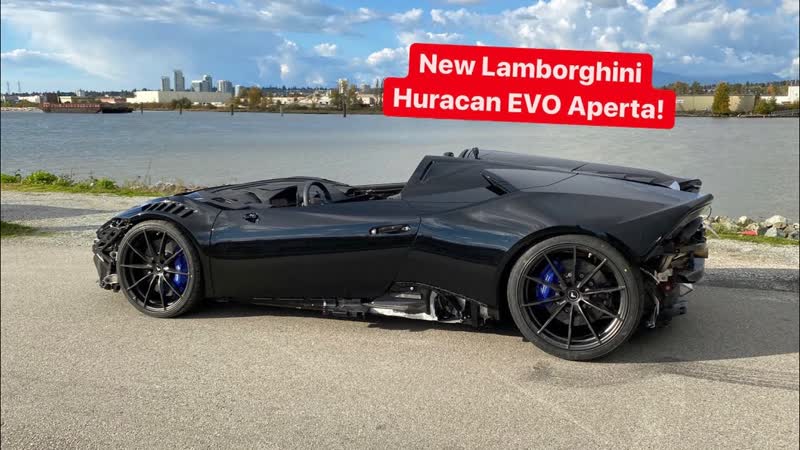 NEW 2021 LAMBORGHINI HURACAN EVO APERTA 870