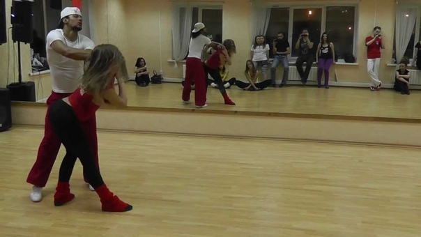 Zouk Class at Brazuka Dance School Wakko Oliviér Маша