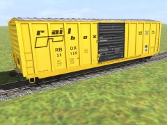 50ft Boxcar Railbox Company brps#