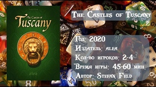 The Castles of Tuscany / Замки Тосканы - обзор и знакомство с правилами игры