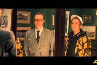 JOE meets Colin Firth , the star of Kingsman: The Secret Service