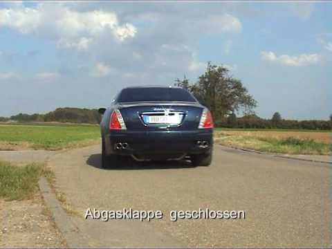 Maserati Quattroporte божественный звук AMG