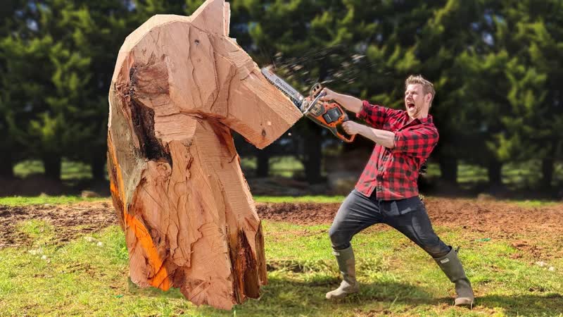 Chainsaw Sculpting is
