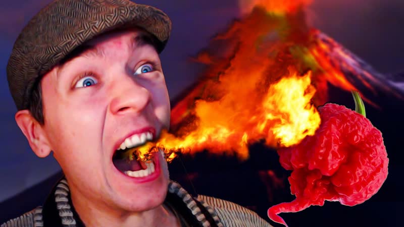 Eating The Worlds Hottest Pepper EVER Skate 3