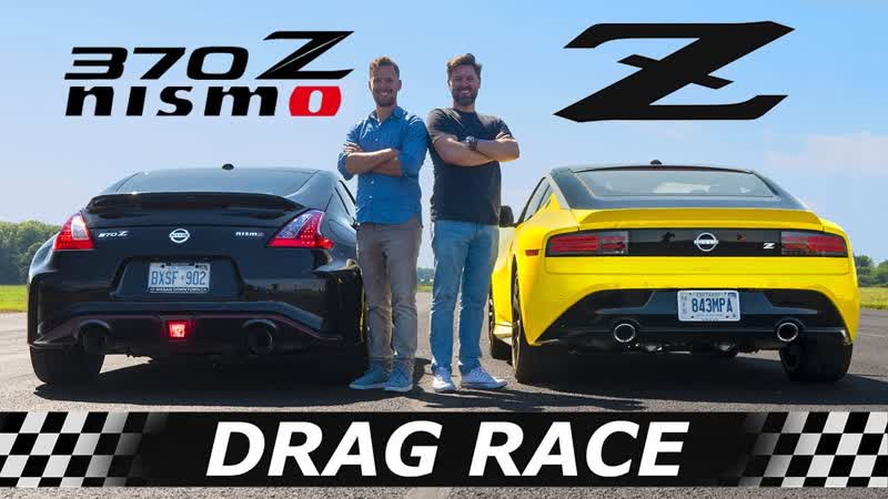 2023 Nissan Z vs Nissan 370 Z NISMO, , DRAG RACE LAP