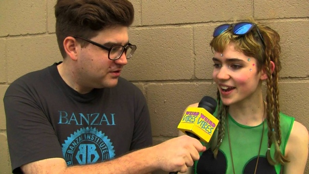 Grimes Interview, WEIRD VIBES