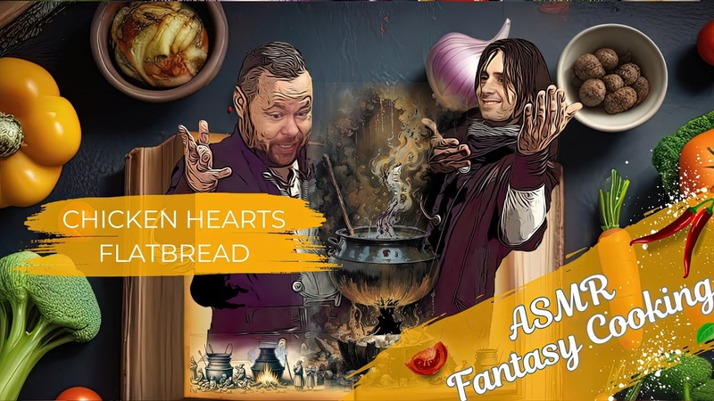 ASMR Fantasy Cooking: Chicken Hearts