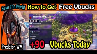 How To Get +90 Vbucks in Fortnite / Only Today