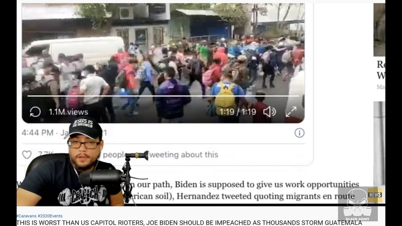 AFFLUX DE MIGRANTS EN DIRECTION DES U. S. (honduras, guatemala et aussi