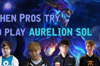 When Pros try to play Aurelion Sol