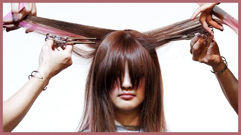 Eye Catching Asymmetrical Wispy Bob Long to Short Haircut Tutorial Vern Hairstyles