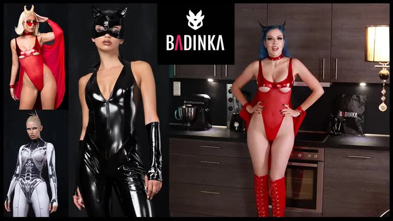 Celene Nox Halloween Costume Try On Haul by Badinka ( Body, Catwoman PVC Catsuit, Robot