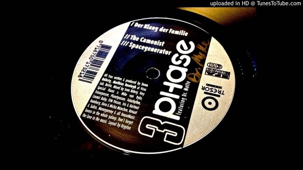 3phase Der Klang Der Familie, original Tresor Records