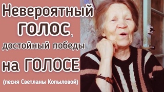 НЕВЕРОЯТНЫЙ ГОЛОС!!! Песня-притча. Автор - Светлана Копылова. Калека. Он не имел ни рук, ни ног...