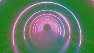 GreenScreen Tunnel Neon Motion Animation Effect Chromakey Футаж Тонель Неон Движение Эффект хромакей