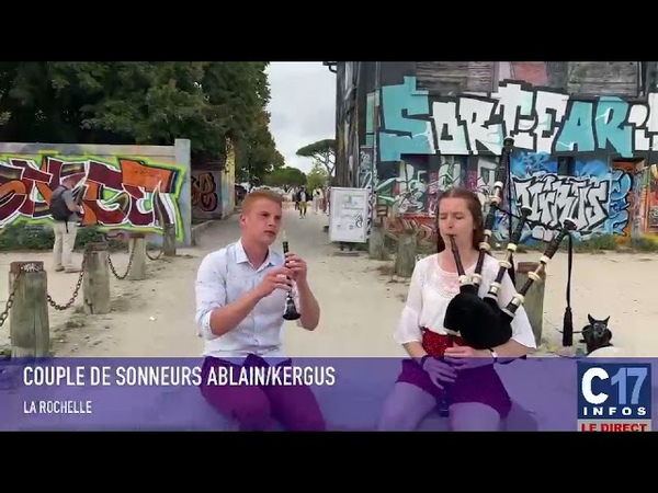 La Rochelle couple de sonneurs ALBAIN,