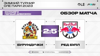 Бурундучки - Ред Булл 2:5 | Обзор матча