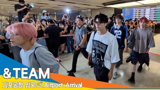 4K ,  &TEAM Airport Arrival  Newsen