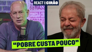 POBRE CUSTA POUCO | React do Ciro