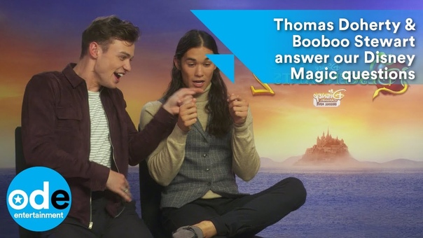Descendants 2: Thomas Doherty Booboo Stewart answer our Disney Magic