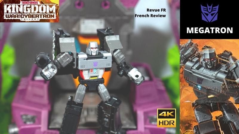Transformers MEGATRON War For Cybertron KINGDOM ( FR) Revue française en français french review