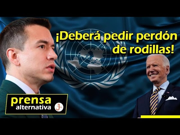 Noboa nos está llevando al precipicio. Los corruptos siempre fueron ellos dijo