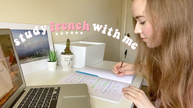 FRENCH STUDY WITH ME 2020, LANGUAGE LEARNING, HOW TO LEARN